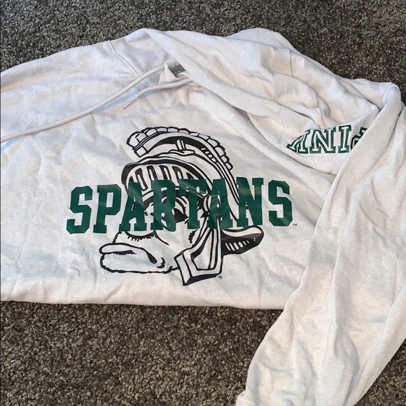 PINK Victoria's Secret Tops - Victoria’s Secret Michigan State Spartan Hoodie
